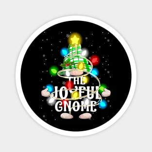 The Joyful Gnome Christmas Matching Family Shirt Magnet